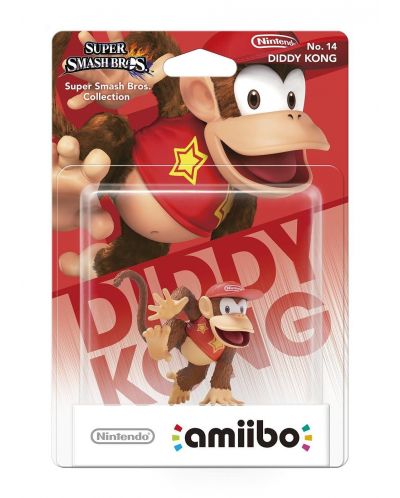 Nintendo Amiibo фигура - Diddy Kong [Super Smash Bros. Колекция] (Wii U) - 3